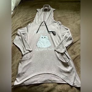 Comfy funny PJ sweater